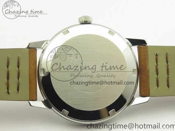 0304 Seamaster 30 1962 SS TW Best Edition White Dial YG Markers On Leather Strap MIYOTA Soft 8080